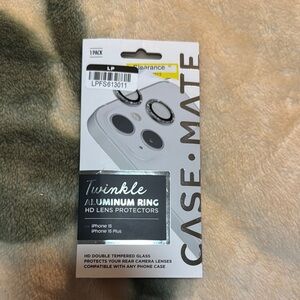 NWT Case-Mate Twinkle Aluminum Ring Lens Protectors